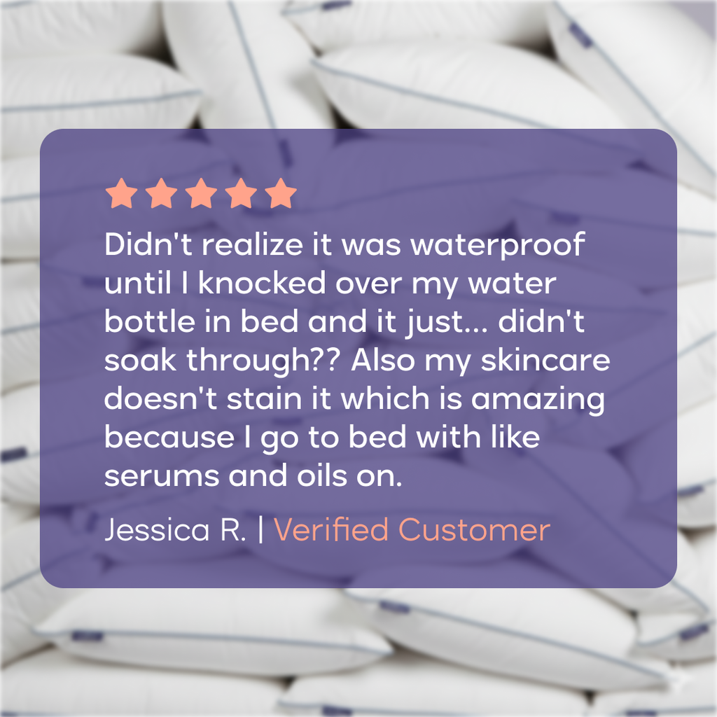 Mellow Hotel Pillow Waterproof & Stain-Resistant: Standard